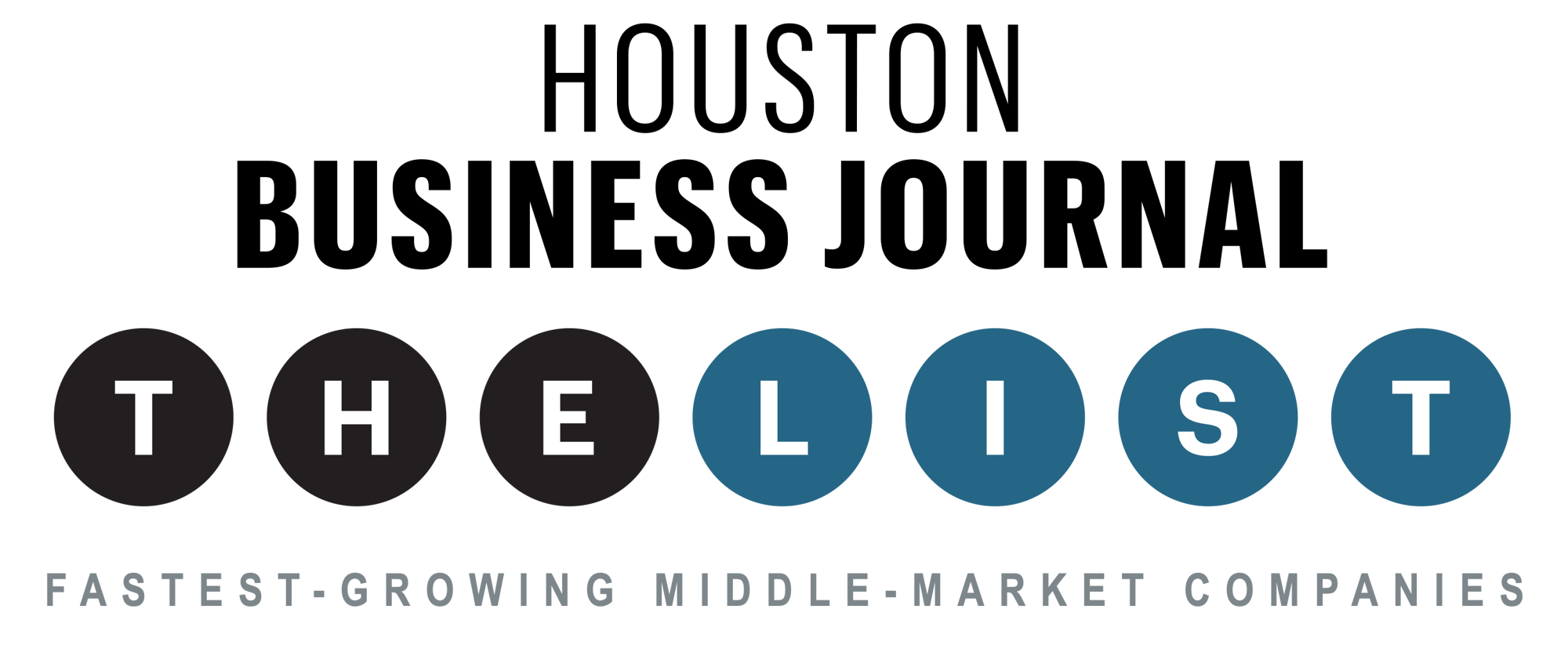 HBJ Houston Business Journal The List Fastest Growing Middle Market Company